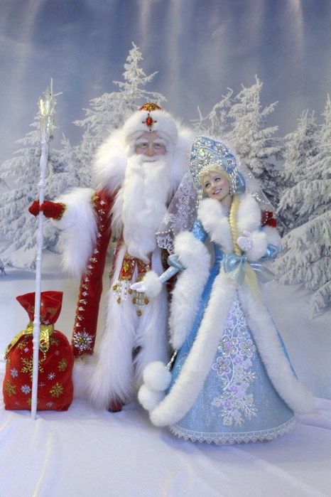 Дед мороз и снегурочка