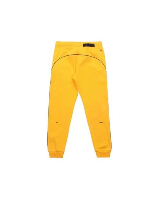 Nike Drake NOCTA Essential Fleece Joggers Size M (Medium) Yellow Black