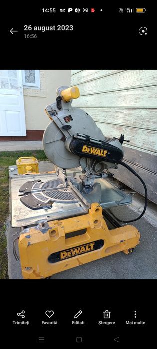 Vând circular dewald cu pânză de 250.