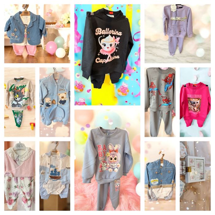 Hăinuțe pentru copii (fetițe și băieței)