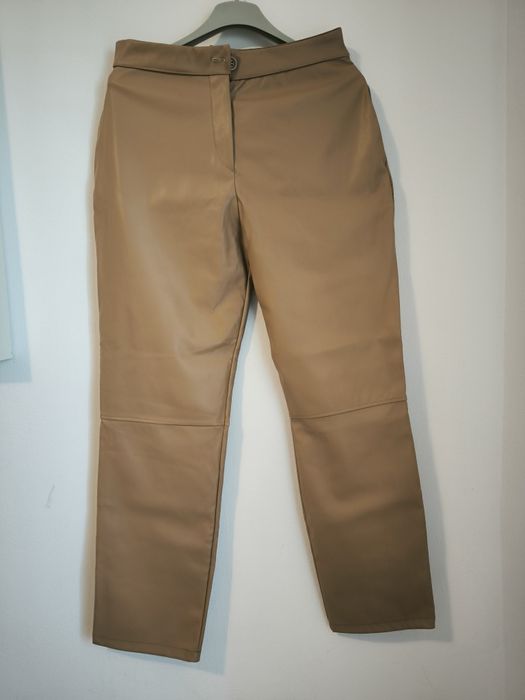 Pantaloni piele ecologica