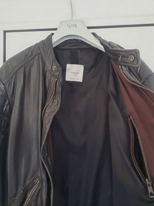 Мъжко кожено яке Mango original