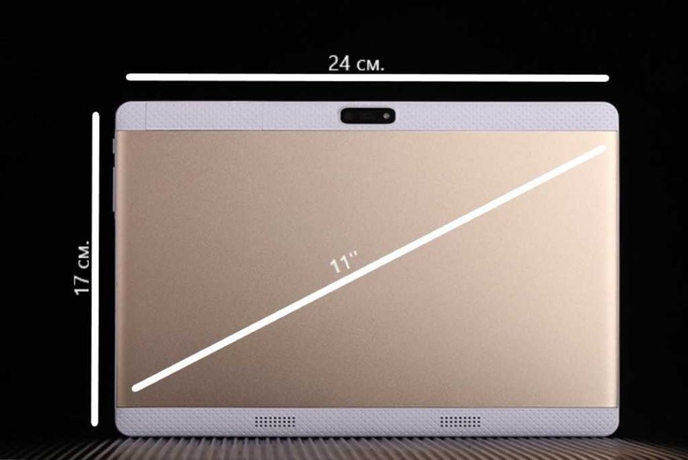 Таблет 10.1 инча с 4G, GPS, 2 SIM карти и 64GB ROM N119 Цвят: СИВ