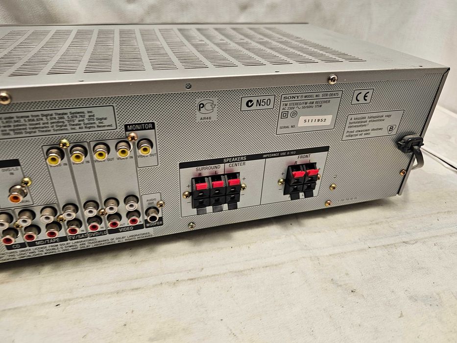Receiver AV 5.1 Sony STR-DE475 – Argintiu – Perfect Funcțional