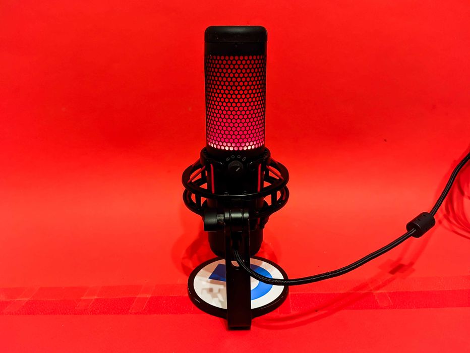 HyperX QuadCast USB Микрофон за Стрийминг, Гейминг, PC, Подкаст