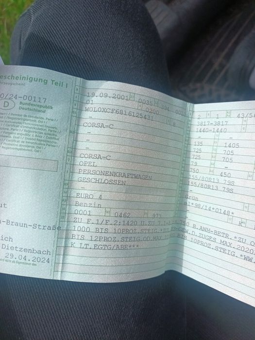 Opel corsa de vanzare