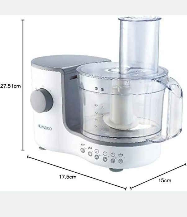 Kenwood кух.робот купа 1,4 л, блендер, емулгатор, рязане, шредер 400W