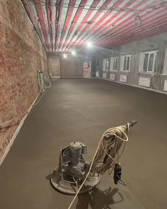 Пол сухой стяшка