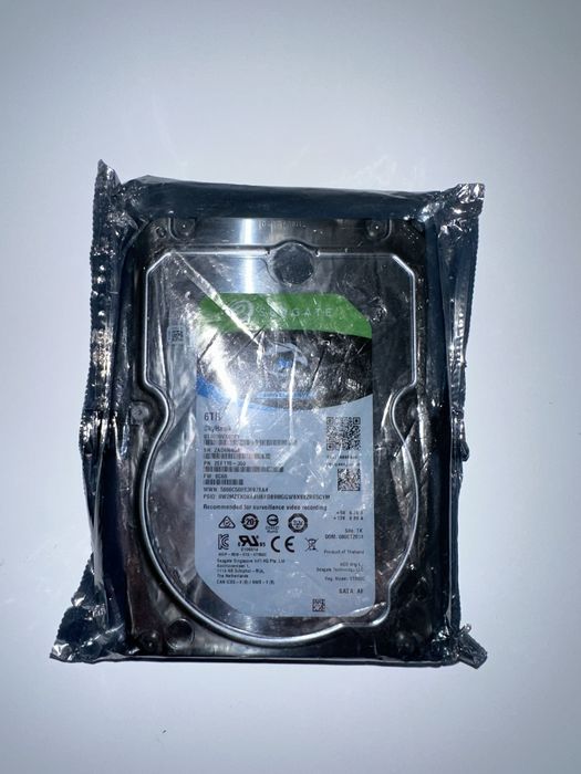 Новый жесткий диск 6TB