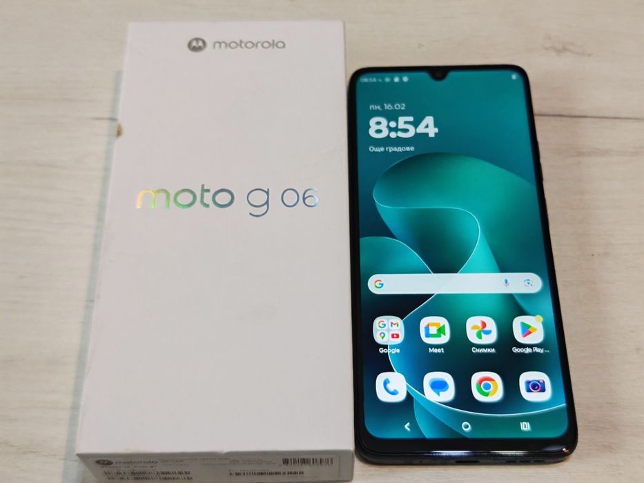 Motorola G06 4GB RAM 128 GB Гаранция