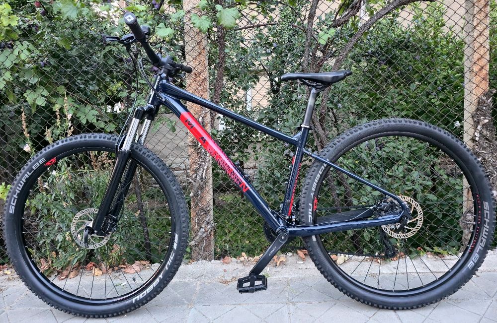 Marin Trail 29 цола М/L размер 1х9 скорости Shimano заключваща се вилка Sr Suntour Хидравлични дискови спирачки