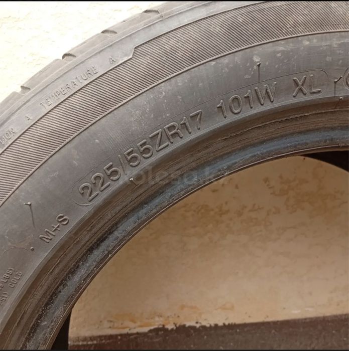 Шина на машин размер 225/55 R17