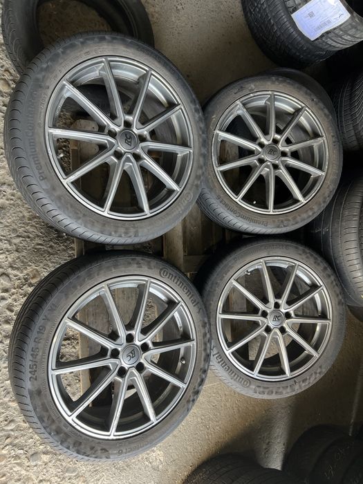 4 jante aliaj 19 inch Mercedes/Audi/Vw+anv vara 245/45/19 Continental!
