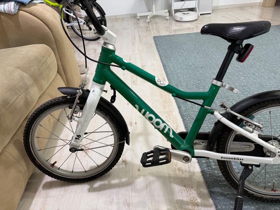 Bicicleta woom 3 verde