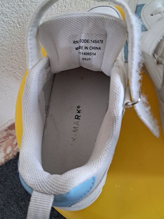 Adidași albi Primark mărime 31 impecabili