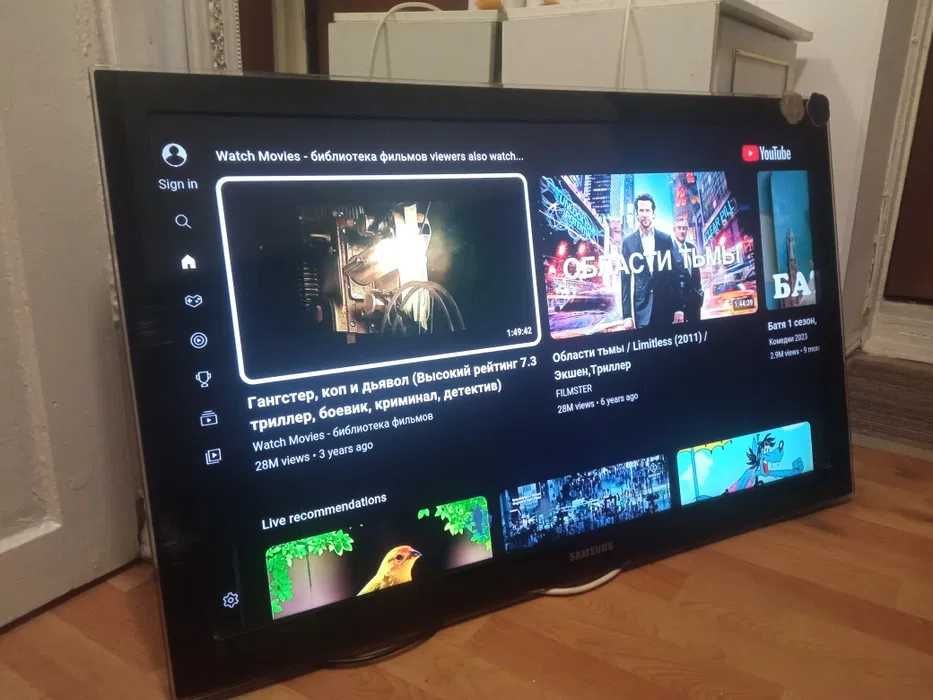 Продам телевизор Samsung Smart, диагональ 107 см, отличное состояние