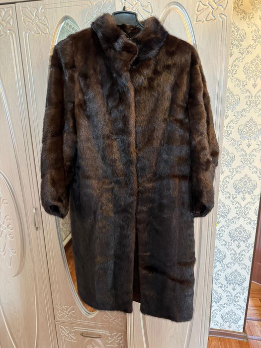 Норковая  шуба