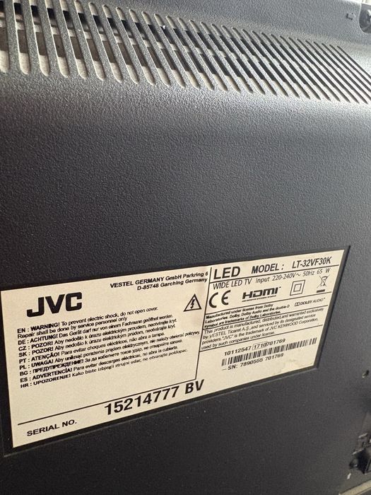 Телевизор JVC 32”