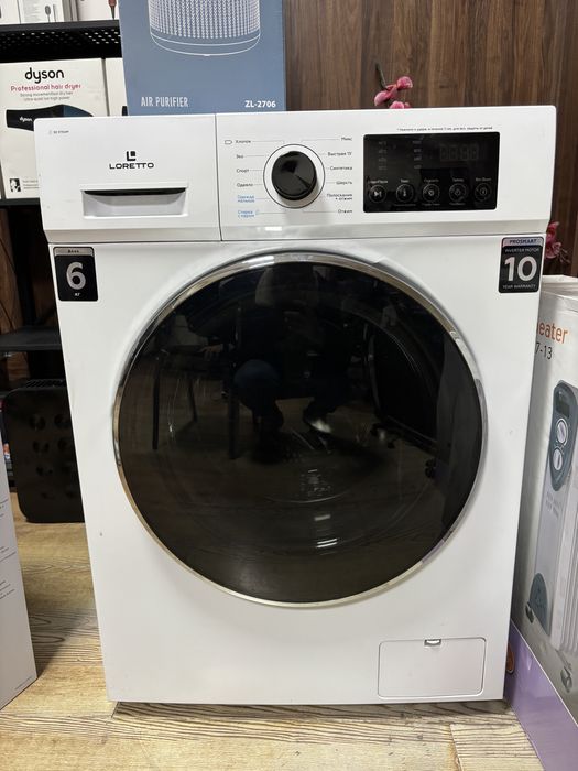 Стиральная Машина LORETTO/почти новая/ 6кг