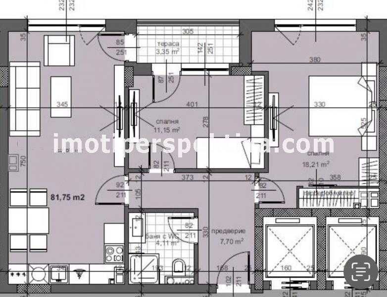 Продава се Тристаен апартамент в Пловдив, Тракия - 94 кв.м за 1543 €/кв.м - Снимка #7