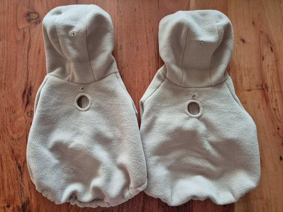 Дрешки от полар за кученца