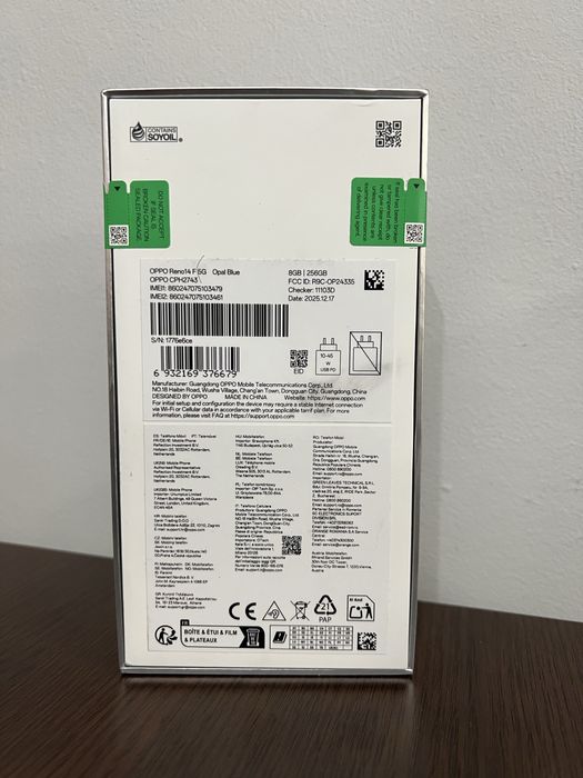 Amanet Royal CB: Oppo Reno 14f nou sigilat 8gb ram 256gb stocare