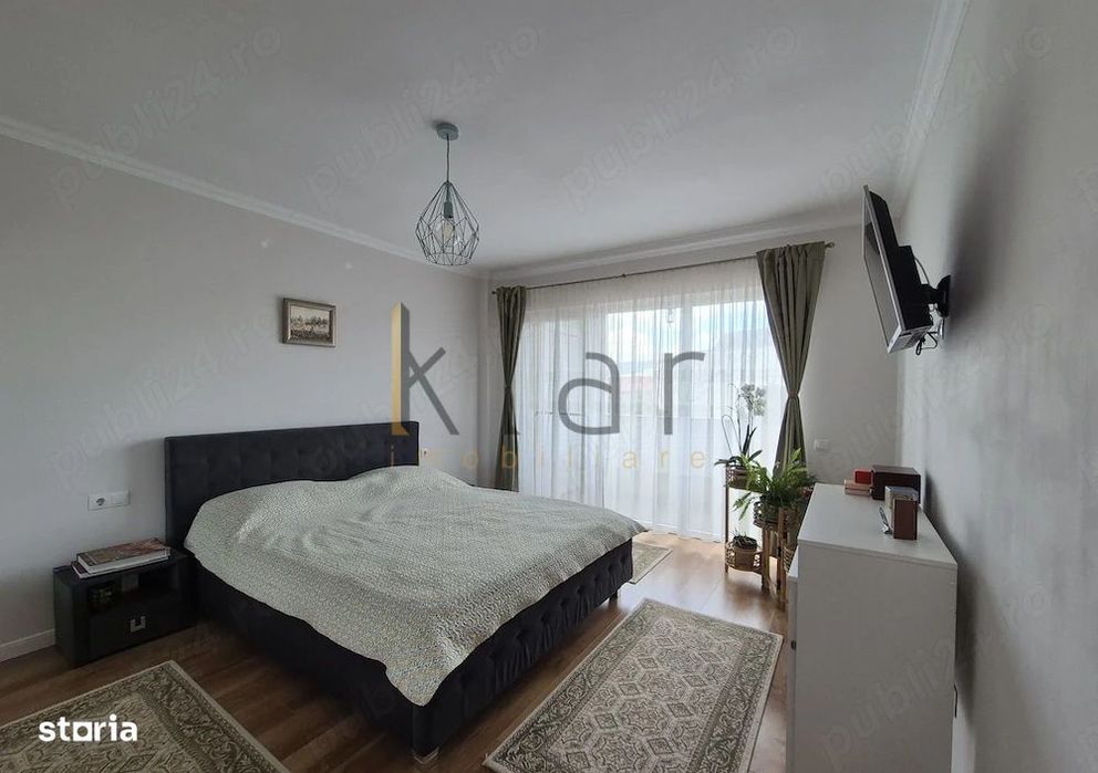 Apartament 3 camere, 56 mp, balcon 11 mp, parcare! Zona Florilor! — fotografia 3