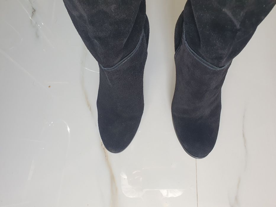 Cizme zara piele intoarsa nr. 38