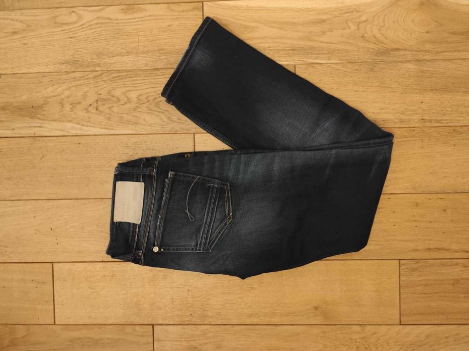 Дамски дънки G-Star 3301 Lynn Bootcut, ЧИСТО НОВИ, тъмно изпрани
