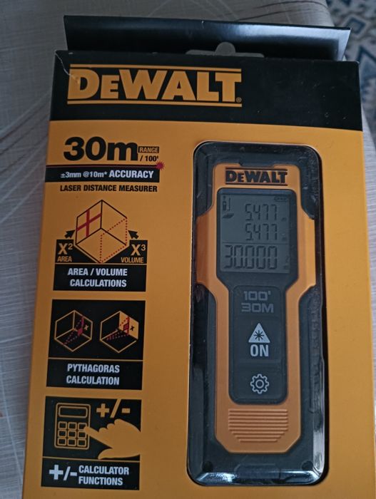 DeWalt DWHT77100-XJ telemetru 0 - 30 m