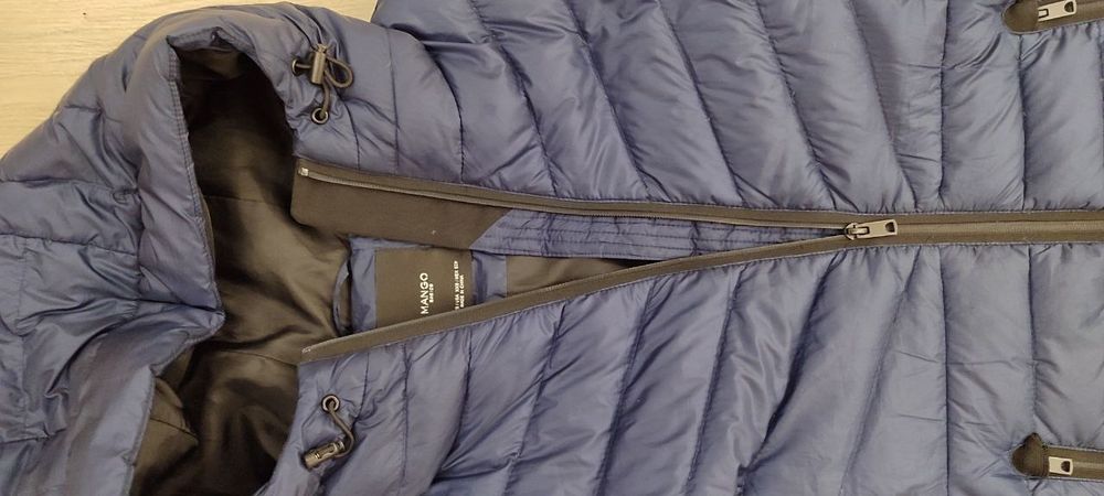 Куртка от Mango пуховик пух лебяжий XS