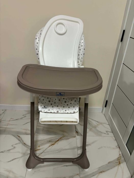 Столче за хранене Lorelli - Felicita, бежово със слонче