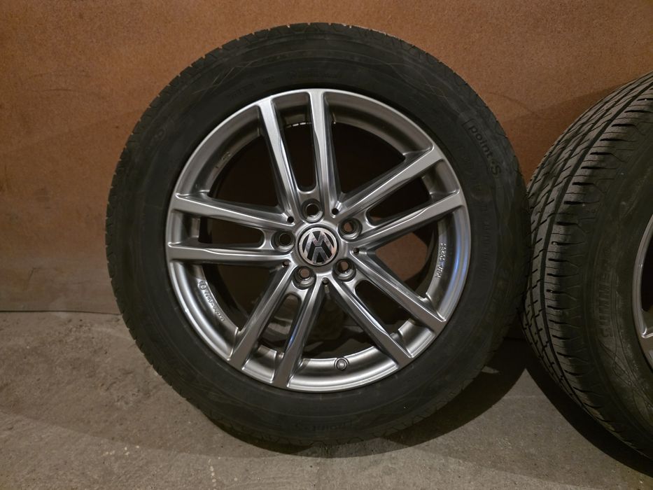 Джанти с гуми 17, 5х112 VW, Mercedes, Audi, skoda