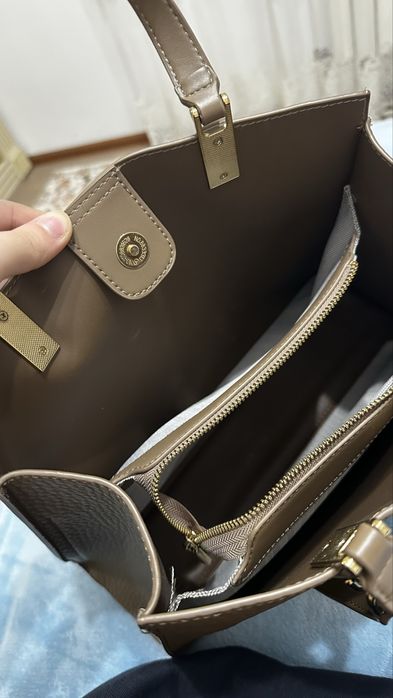 сумочка коричневая