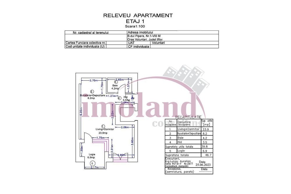 Studio - 2 camere - mobilat&utilat - inchiriere - Avalon Estate-Pipera