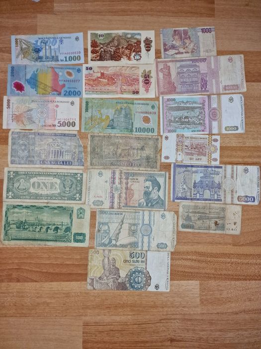 De vânzare bancnote vechi