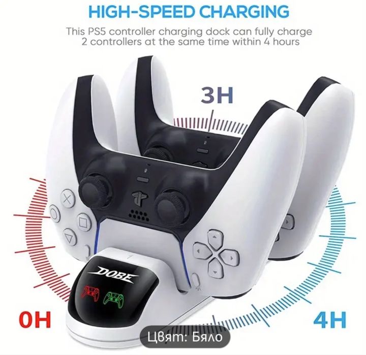Зарядна станция за PS5