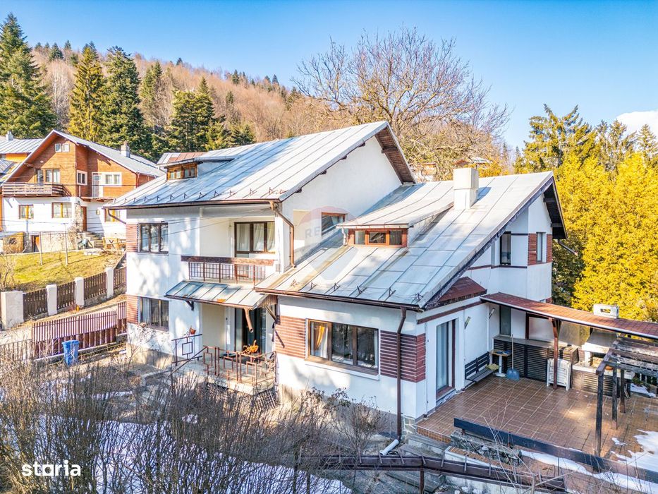 Vila cu 5 camere Sinaia, zonă liniștită, aproape de centrul statiunii