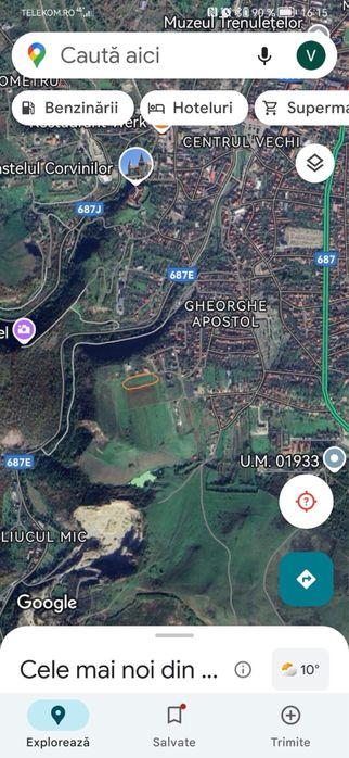 Se vinde parcele intravilant de 750m si 600m