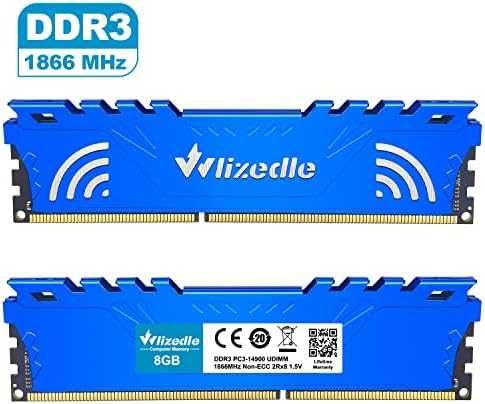 16GB (2x8GB) DDR3 1866MHz CL13 U-DIMM