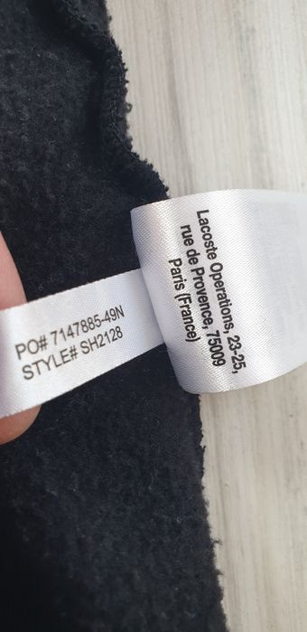 Lacoste Sport  Hoodie Mens Size 3 - S  ОРИГИНАЛ! Мъжка Качулка.