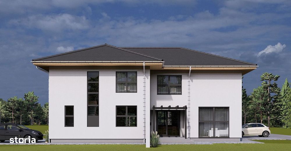 Casa la cheie 4 camere,120 mp,512 mp teren,cu gard si pavaj