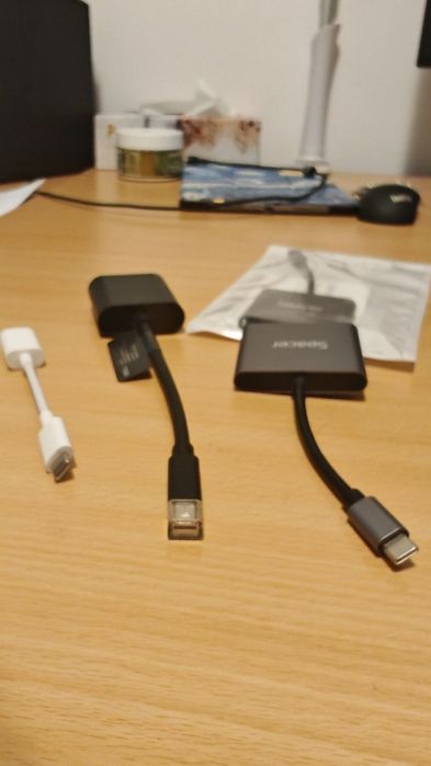 Adaptoare usb c și hdmi la rj45 VGA etc