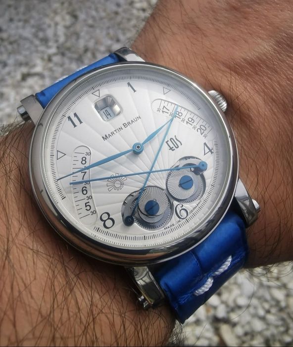 Martin Braun EOS complicatie răsărit apus 39mm servisat