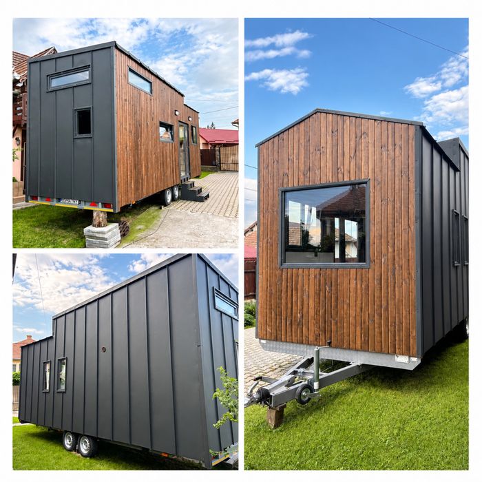 !!! OFERTA!!!  Casă Mobilă Premium / Tiny House pe Remorcă • Nouă • Înmatriculată • 22.900 €