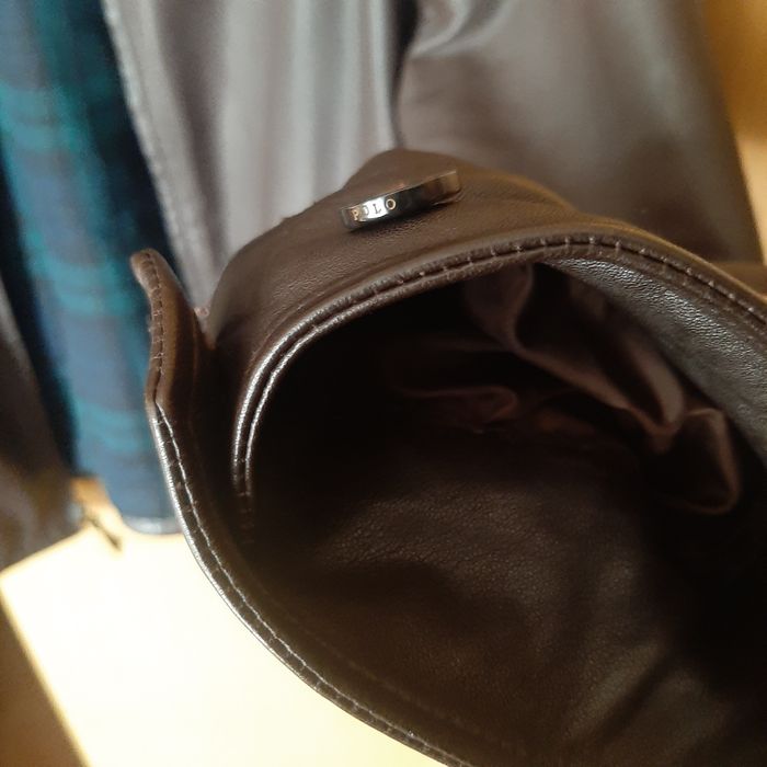 Кожено яке естествена кожа polo ralph lauren