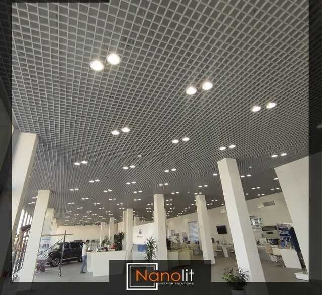грильято потолок от Nanolit  Грилято реечние Армстронг 4
