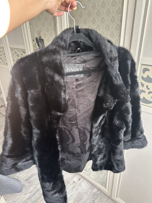 Норковая шуба короткая