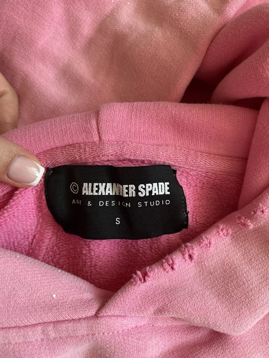 Alexander Spade “Pink” Charm hoodie