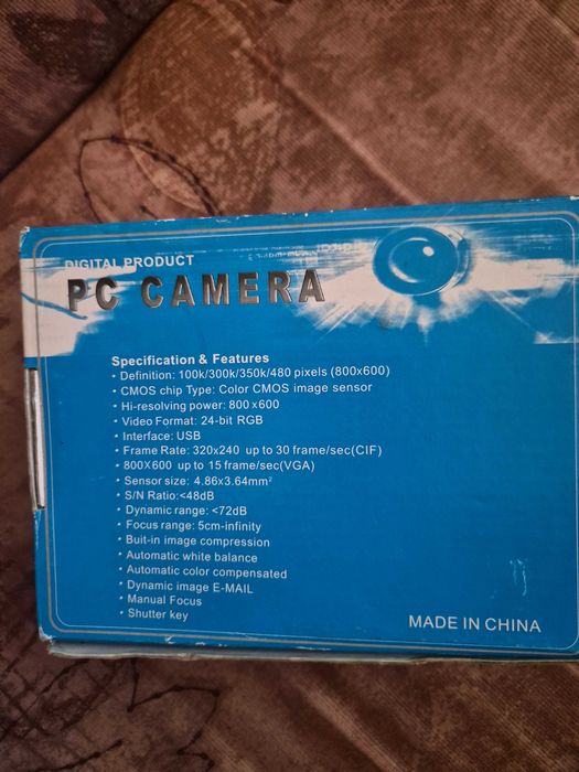 USB PC камера / webcam за компютър и лаптоп